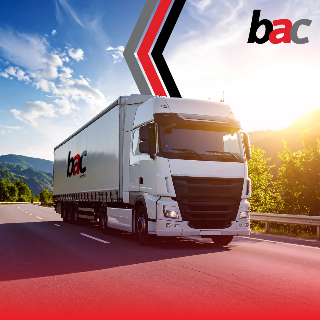Truck crossing Beitbridge border during cross-border freight movement