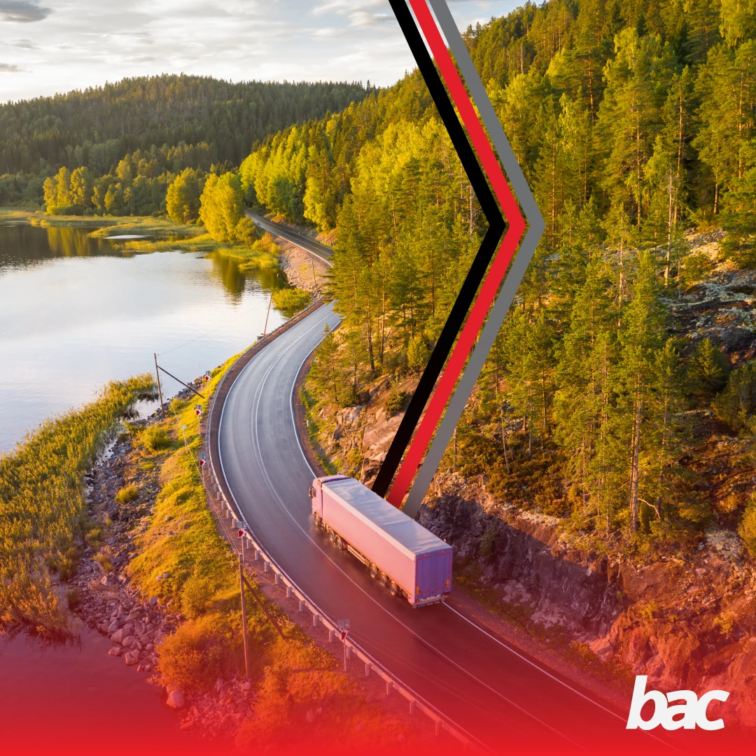 BAC Logistics truck on a regional road representing cross-border transport in SADC